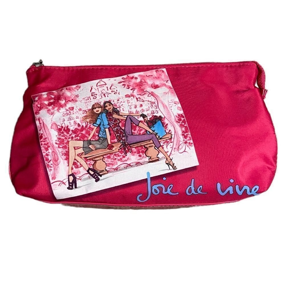 Pink Lancôme Cosmetics Bag